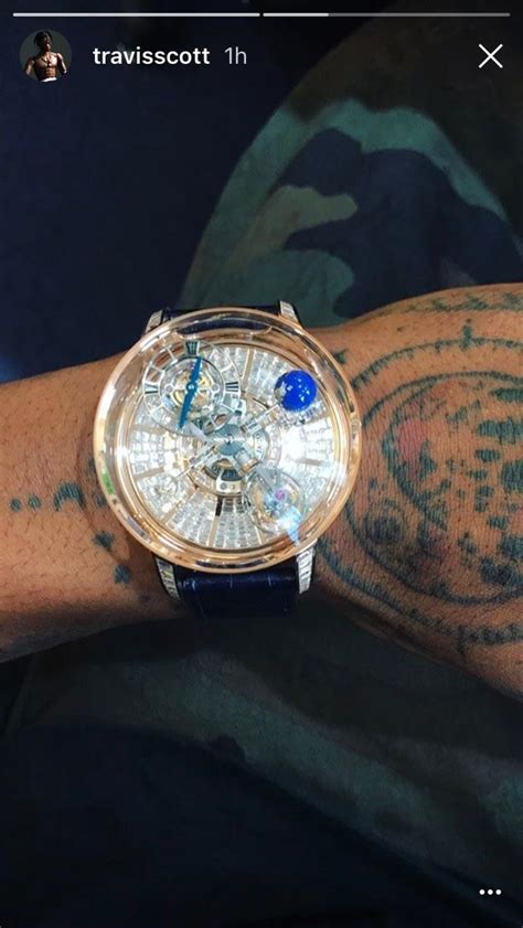 7 times Travis Scott proved his watch collection is truly .